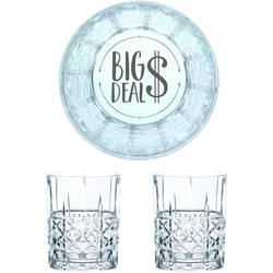 Nachtmann Whiskyglas mit Gravur Big Deal, 2er Set