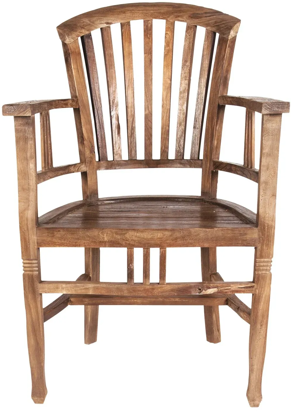 SIT Seadrift Teak Massivholz Stuhl mit Armlehne