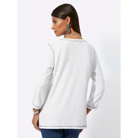 CREATION L V-Shirt in weiß | Gr.: 50