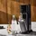 Sodastream Duo schwarz + Glaskaraffe + PET-Flasche Edelstahl Finish + Zylinder