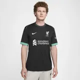 Nike FC Liverpool 2024/25 Stadium Away Nike Replika-Fußballtrikot mit Dri-FIT-Technologie (Herren) - Schwarz, M