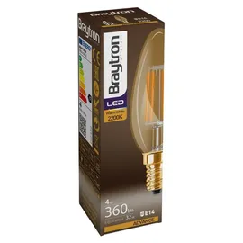 Braytron LED-Leuchtmittel 10x E14 4 W warmweiß 360 lm