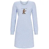 Ringella Sleepshirt mit Motivdruck Farbe Smoke, Größe 48 - 48