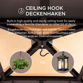 Sunjoy Rapi 2,25 x 2,25 m Braun