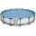 BESTWAY Steel Pro Max Frame Pool Set 427 x 84 cm lichtgrau inkl. Filterpumpe