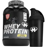 3kg Mammut Whey Protein Eiweißshake - Set inkl. Protein Shaker, Riegel, Powderbank oder Tasse (Vanilla Ice Cream, Gratis Mammut Shaker)