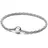 Pandora Gedrehtes Schlangen-Gliederarmband aus Sterling Silber 593757C00-19 Größe 19 cm