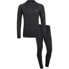 NORTH BEND Core Baselayer Skiunterwäsche-Set Herren 500 - black - nb XL