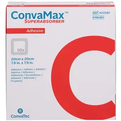 Convamax Superabsorber adhäsiv 20x20 cm