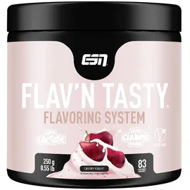 ESN Designer Flavor Powder, 250 g Dose, Black White Vanilla,