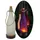 Haushalt Solarlampe Flasche Glas LED Licht