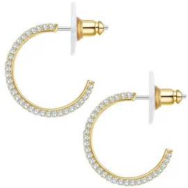 yokoamii Creolen Set: Y517 gelb 20,9 Zirkonia