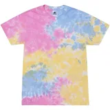 Colortone - Unisex Batik T-Shirt \Swirl\" - Sherbet / XL"