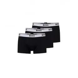 BOSS für Herren. 50475274 3er-Pack schwarze Troncal-Boxershorts (M), Heimtextilien, Baumwolle