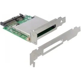 DeLock SATA 3.5 Card Reader > CFast (3.5" Einschub), Speicherkartenlesegerät, Schwarz