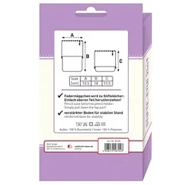 ROTH Schlampermäppchen Delfine Motiv, 13,5 x 6,0 cm