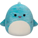 Squishmallows SQCR02408 - Lamar der Walhai 30 cm, offizielles Kelly Toys Plüsch, superweiches Kuscheltier