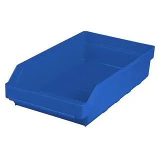 Stemo Regalkasten 510203, Länge 400 mm, 400 x 240 x 95mm, blau, aus Kunststoff