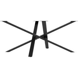 CLP Tischbeine Jimmy schwarz 120x60x72 cm