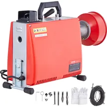 Vevor Rohrreinigungsmaschine 66 Fuß x 5/8 Zoll 250 W