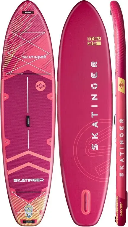 SKATINGER Prana rot 11'6
