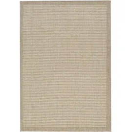 KADIMA DESIGN Teppich Outdoor Einfarbig Wetterfest Waschbar Strapazierfähig Balkon Terrasse Küche OEKO-TEX Beige 160x230 cm – ORIANA von Kadima Design