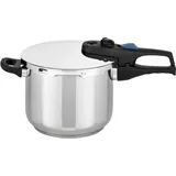 ELO Schnellkochtopf PRAKTIKA XL 22 cm 6,0 Liter mit gelochtem Einsatz