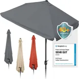 EasyMaxx 230 x 140 cm Grau