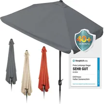 EasyMaxx 230 x 140 cm Grau