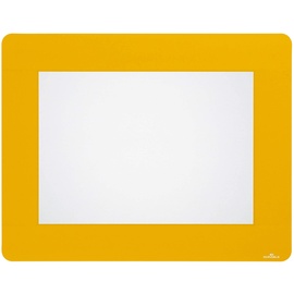 Durable 180804 Bodenmarkierungsfenster A4, ablösbar Gelb