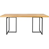 Dutchbone Esstisch CLASS EICHE mit Fischgrät Platte 220 x 90 cm von DutchBone - Braun