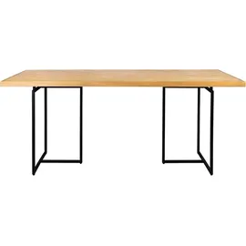 Dutchbone Esstisch CLASS EICHE mit Fischgrät Platte 220 x 90 cm von DutchBone - Braun