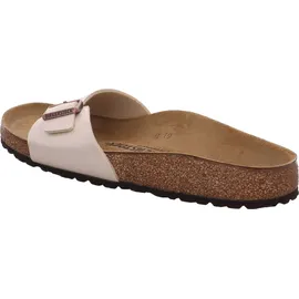 Birkenstock Madrid Vegan Birko-Flor schmal graceful pearl white 43