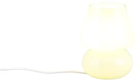 DesignLive Tischleuchte Balti Glas Grün Pistazie