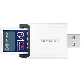 Samsung PRO Ultimate 64GB Inkl. USB-Kartenleser,