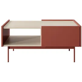 Feldmann-Wohnen Color Rot Eiche 97 x 45 x 65 cm