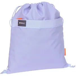 Lässig BOLD Kinder Turnbeutel Sportbeutel mit Rucksackfunktion/School String Bag Bold lavender