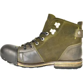 YELLOW CAB Biker-Boots Herren Grau 44