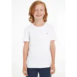 Tommy Hilfiger T-Shirt BOYS BASIC CN KNIT Kinder Kids Junior MiniMe weiß 98 (3J)