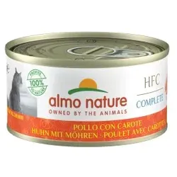 Almo nature Almo Complete HFC Huhn mit Möhren 24x70 g