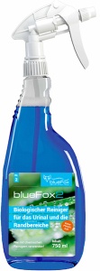 blueFox2 Bio-Sanitärreiniger, Biologisch wirkender Reiniger für den Sanitärbereich, 750 ml - Flasche