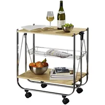 Wenko Servierwagen Deluxe Ahorn,