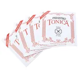 Pirastro Tonica 4/4 Violinensaiten Set Medium Gauge mit Ball End E Premium Saiten aus feinem, flexiblem Synthesekern, Ersatzzubehör für Profis und Studenten Violinspieler