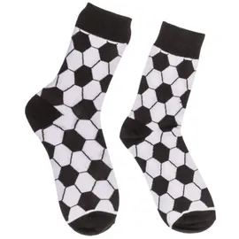 Out of the Blue Socken Fußball 2023 blau/schwarz/weiß Gr. 42-46