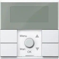 Merten MEG5754-0419 Zeitschaltuhr-Modul Standard, polarweiß, System M MEG57540419
