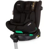 Chipolino Kindersitz i-Size Olympus (40-150cm) ISOFIX 360 Grad drehbar Stützbein schwarz