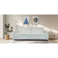 dorel home »Allie Curved Schlafsofa 209 cm« Bettfunktion (110/190), verstellbare Rückenlehne, Cord u. Velours