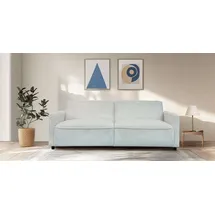 dorel home »Allie Curved Schlafsofa 209 cm« Bettfunktion (110/190), verstellbare Rückenlehne, Cord u. Velours