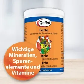 Quiko Forte Mineralien, Spurenelemente und Vitamine für Ziervögel 500 g