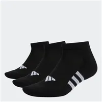 Adidas Performance Cushioned Low Socken 3 Paar Black / Black / Black 43-45